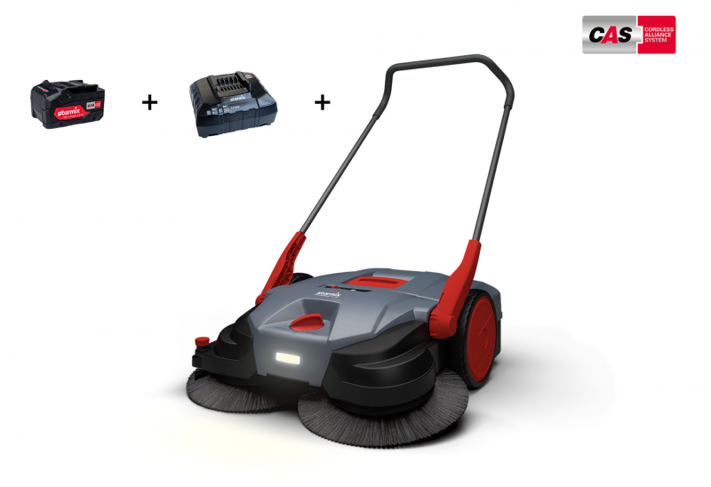 DuroSweep 77 PRO 18V Akku Kehrmaschine inkl. Akku und Ladegerät