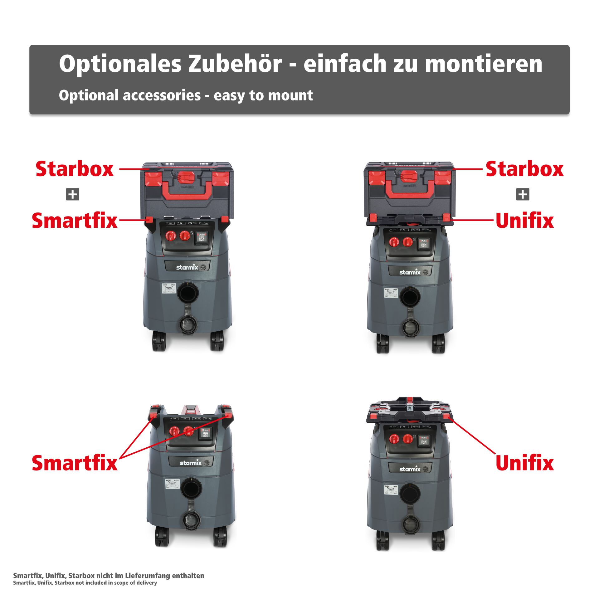 Starmix Elektrowerkzeug-Sauger iPulse L-1635 Basic