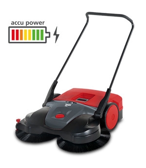 haaga 697 Profi - Akku Kehrmaschine